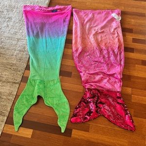 Mermaid blankets